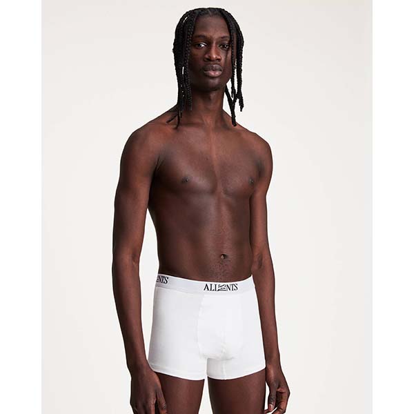 Allsaints Australia Mens Wren 3 Pack Boxers White AU72-857